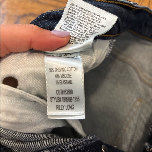 Agolde Riley Long Jeans - Picture 6 of 7